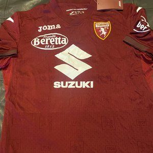 Joma brand ITALY Serie A FC TORINO Men's JERSEY Sz M,L,XL New with tags